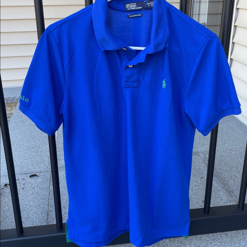 Ralph Lauren Earth Polo in Vibrant Blue